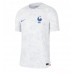 Camisa de Futebol França Aurelien Tchouameni #8 Equipamento Secundário Mundo 2022 Manga Curta